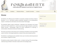 Tablet Screenshot of formamente.guideassociation.org